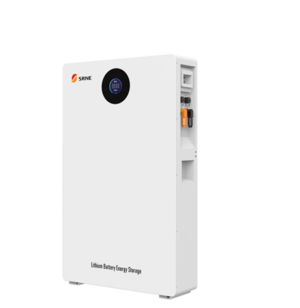 SRNE SE05B Wall Mount LiFePO4 Battery 51.2V 100Ah