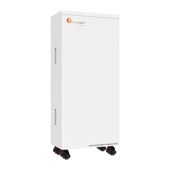 FelicitySolar FLA48300 51.2V 300AH Lithium Iron Battery