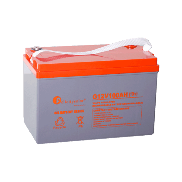 FelicitySolar G12V100AH 12V 100AH Gel Battery