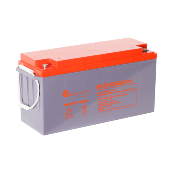 FelicitySolar G12V150AH 12V 150AH Gel Battery